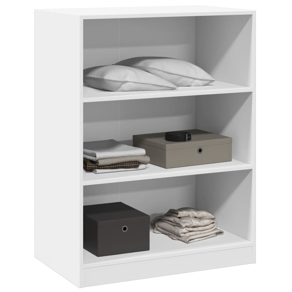 vidaXL Dulap, alb, 77x48x102 cm, lemn prelucrat vidaXL Dulap, alb, 77x48x102 cm, lemn prelucrat