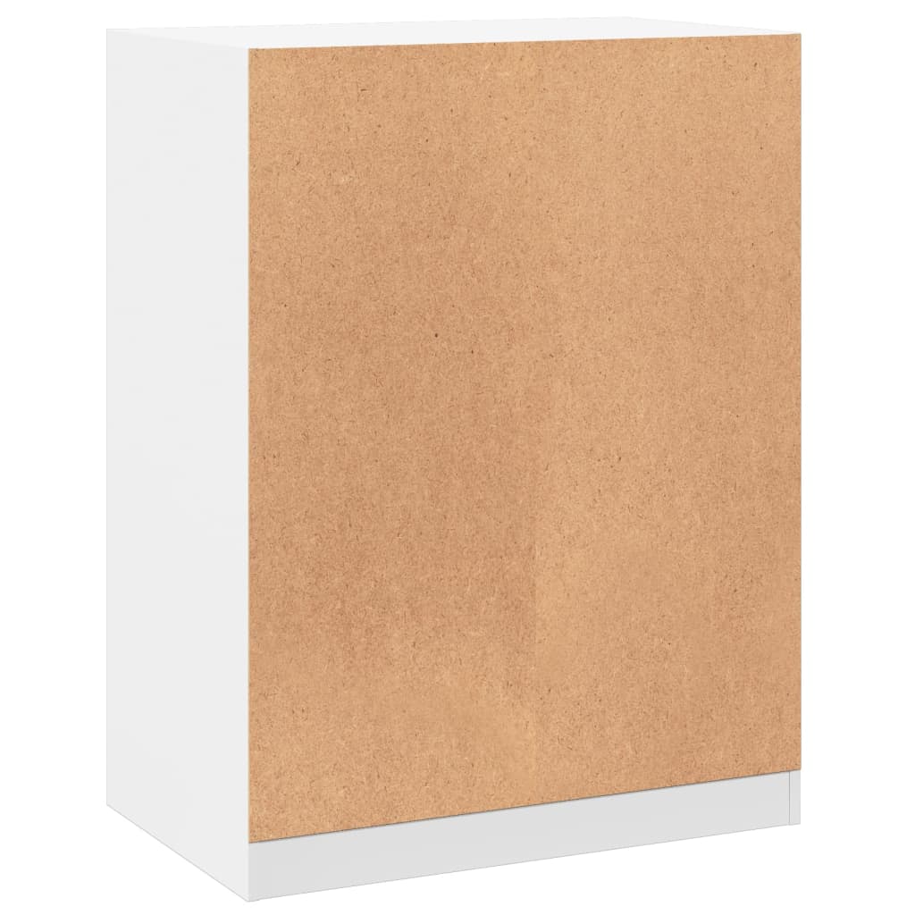 vidaXL Dulap, alb, 77x48x102 cm, lemn prelucrat vidaXL Dulap, alb, 77x48x102 cm, lemn prelucrat