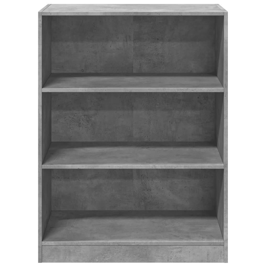 vidaXL Dulap, gri beton, 77x48x102 cm, lemn prelucrat vidaXL Dulap, gri beton, 77x48x102 cm, lemn prelucrat