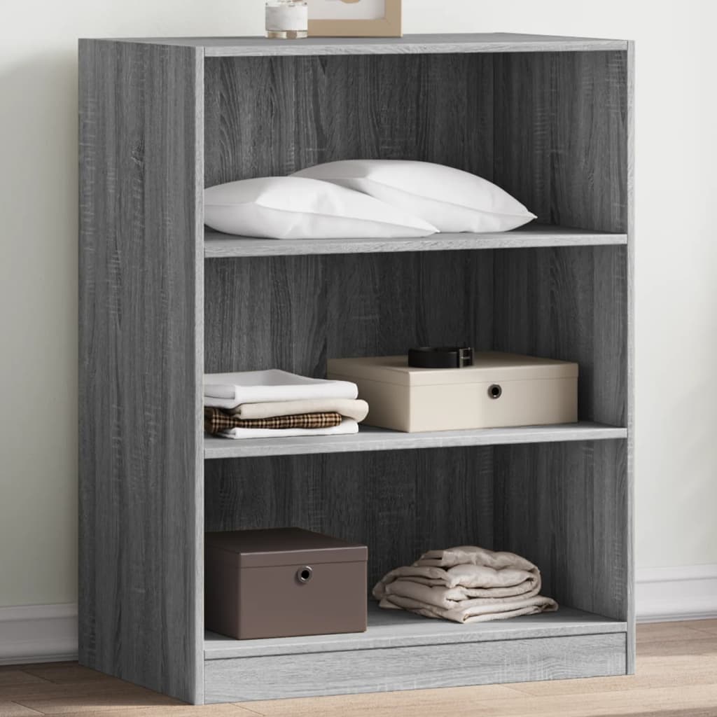 vidaXL Dulap, gri sonoma, 77x48x102 cm, lemn prelucrat vidaXL Dulap, gri sonoma, 77x48x102 cm, lemn prelucrat