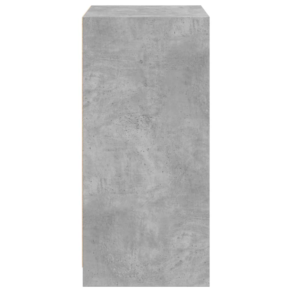 vidaXL Dulap, gri beton, 48x41x102 cm, lemn prelucrat vidaXL Dulap, gri beton, 48x41x102 cm, lemn prelucrat