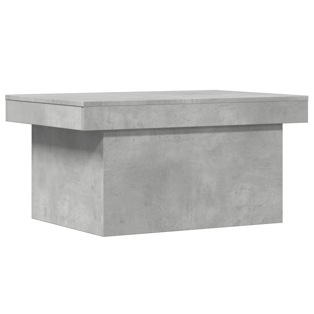 vidaXL Măsuță de cafea, gri beton, 100x55x40 cm, lemn prelucrat vidaXL Măsuță de cafea, gri beton, 100x55x40 cm, lemn prelucrat