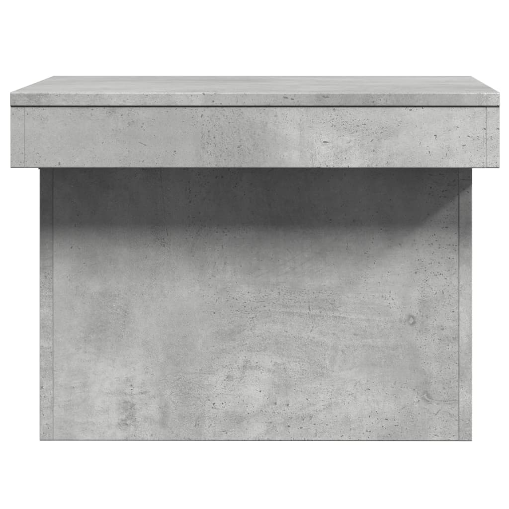 vidaXL Măsuță de cafea, gri beton, 100x55x40 cm, lemn prelucrat vidaXL Măsuță de cafea, gri beton, 100x55x40 cm, lemn prelucrat