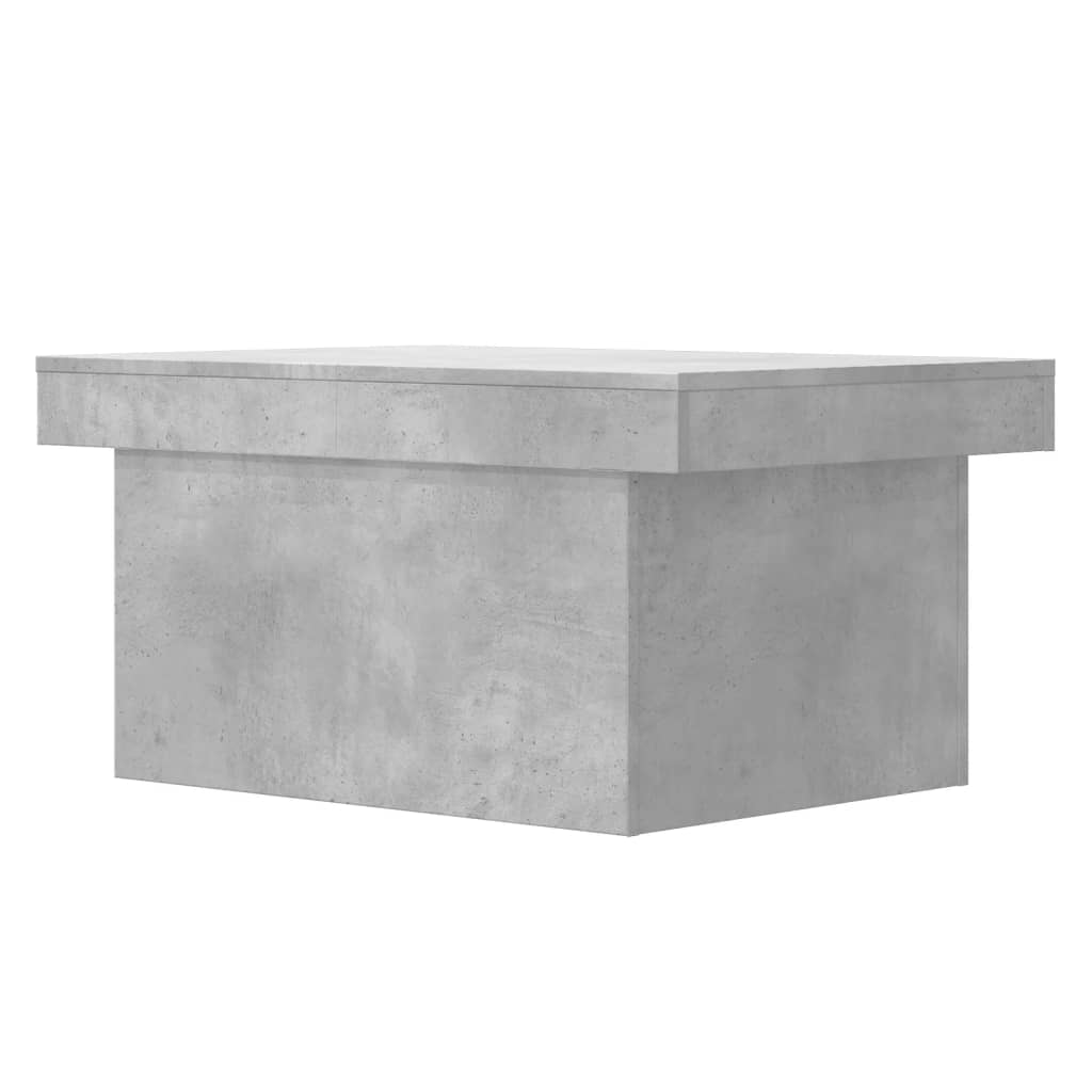 vidaXL Măsuță de cafea, gri beton, 100x55x40 cm, lemn prelucrat vidaXL Măsuță de cafea, gri beton, 100x55x40 cm, lemn prelucrat
