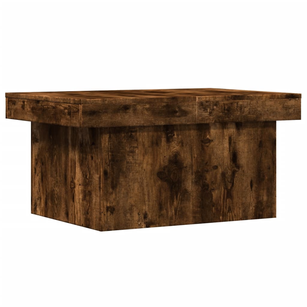 vidaXL Măsuță de cafea, stejar fumuriu, 100x55x40 cm, lemn prelucrat vidaXL Măsuță de cafea, stejar fumuriu, 100x55x40 cm, lemn prelucrat