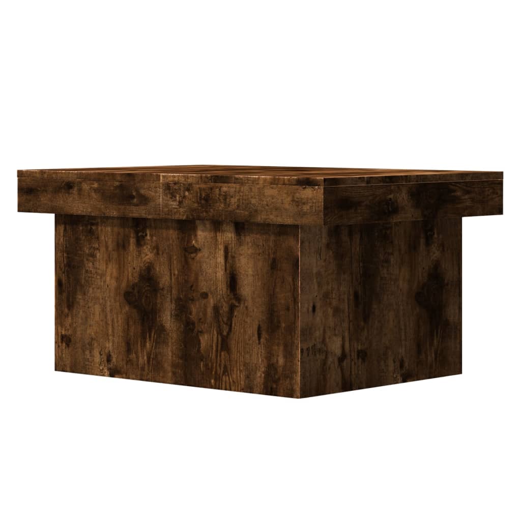 vidaXL Măsuță de cafea, stejar fumuriu, 100x55x40 cm, lemn prelucrat vidaXL Măsuță de cafea, stejar fumuriu, 100x55x40 cm, lemn prelucrat