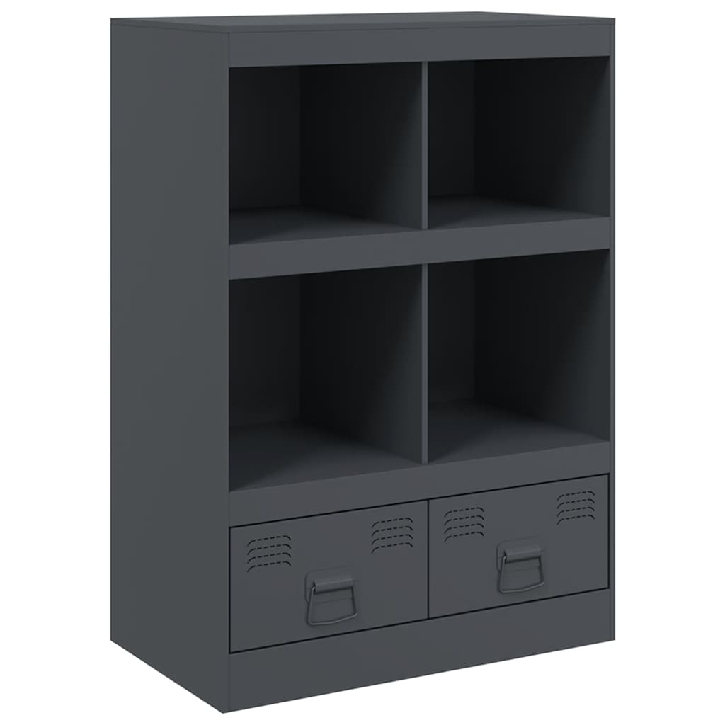 vidaXL Dulap înalt, antracit, 67x39x95 cm, oțel vidaXL Dulap înalt, antracit, 67x39x95 cm, oțel