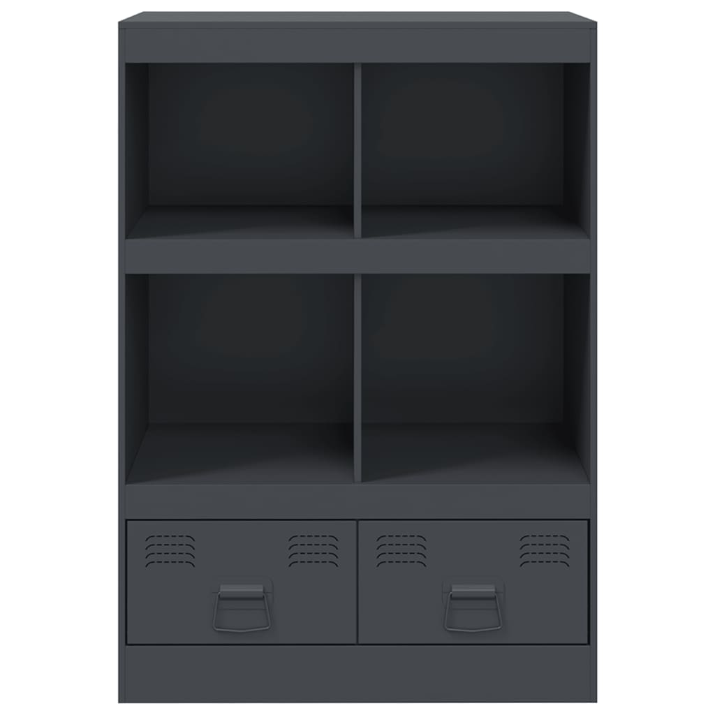 vidaXL Dulap înalt, antracit, 67x39x95 cm, oțel vidaXL Dulap înalt, antracit, 67x39x95 cm, oțel
