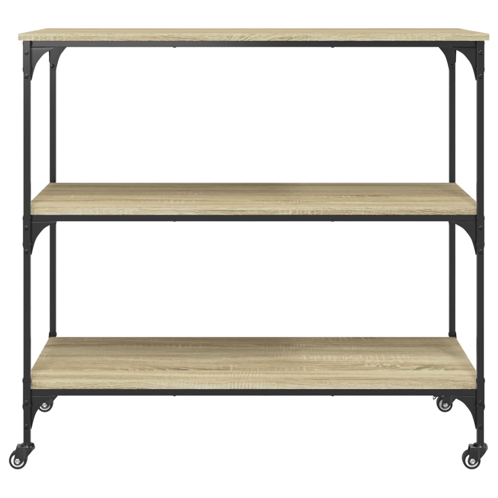 vidaXL Cărucior de bucătărie stejar sonoma 102x50x95 cm lemn vidaXL Cărucior de bucătărie stejar sonoma 102x50x95 cm lemn