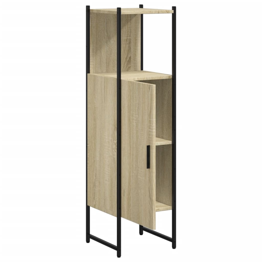 vidaXL Dulap de baie, stejar sonoma, 33x33x120,5 cm, lemn prelucrat vidaXL Dulap de baie, stejar sonoma, 33x33x120,5 cm, lemn prelucrat