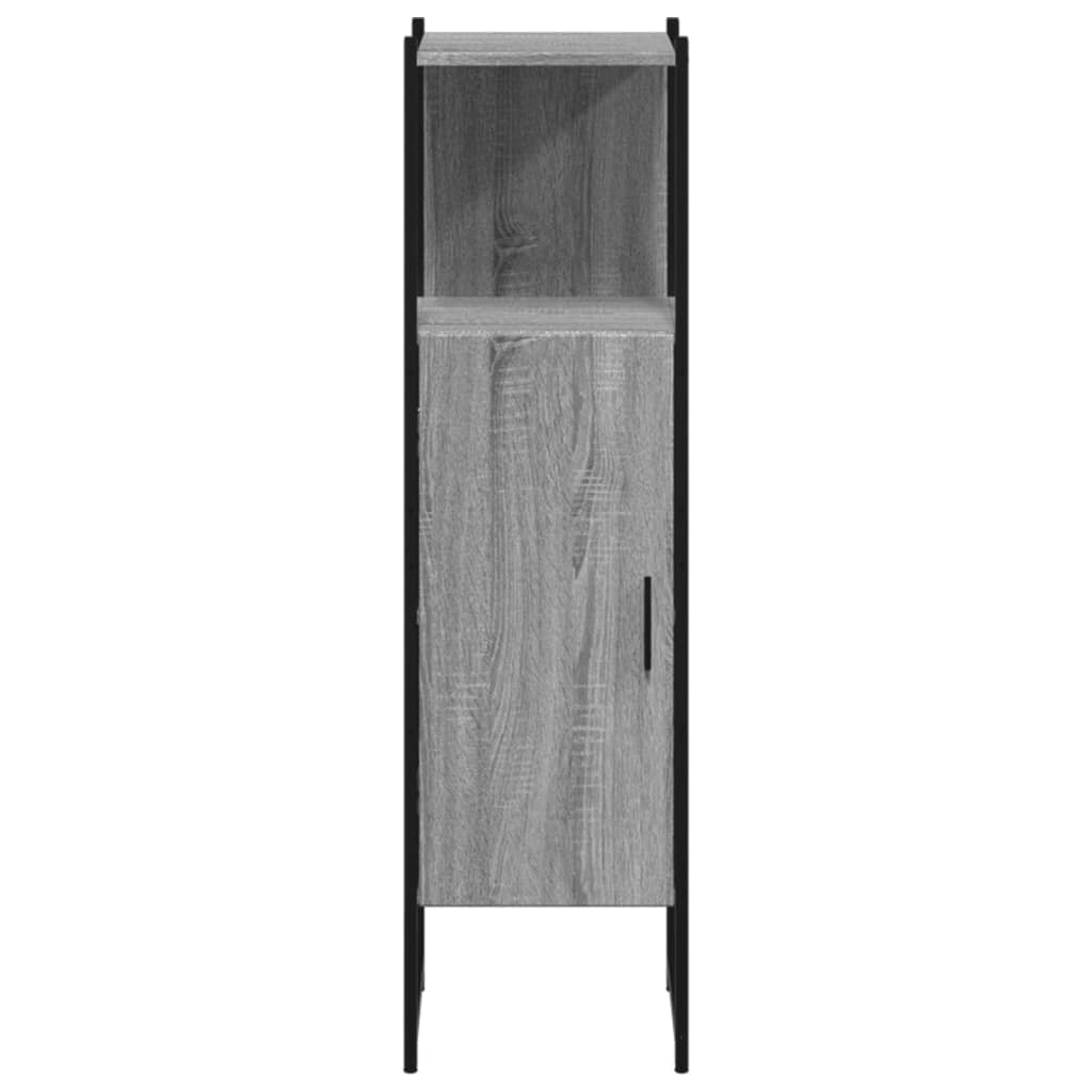 vidaXL Dulap de baie, gri sonoma, 33x33x120,5 cm, lemn prelucrat vidaXL Dulap de baie, gri sonoma, 33x33x120,5 cm, lemn prelucrat