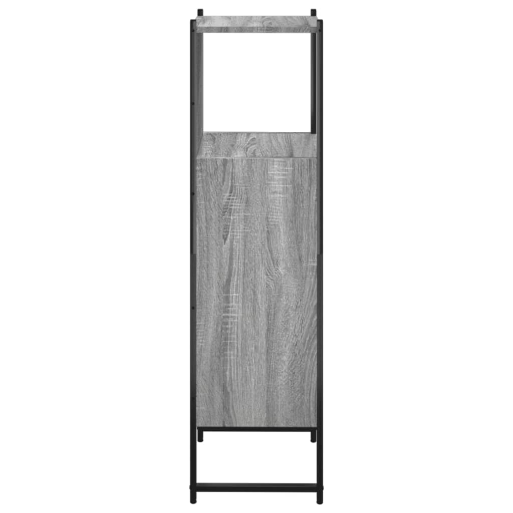 vidaXL Dulap de baie, gri sonoma, 33x33x120,5 cm, lemn prelucrat vidaXL Dulap de baie, gri sonoma, 33x33x120,5 cm, lemn prelucrat
