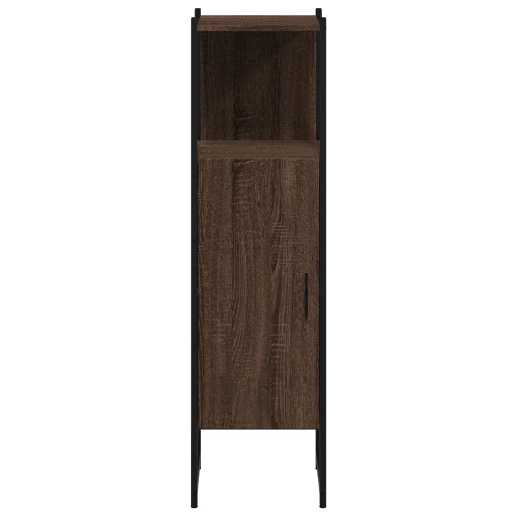 vidaXL Dulap de baie, stejar maro, 33x33x120,5 cm, lemn prelucrat vidaXL Dulap de baie, stejar maro, 33x33x120,5 cm, lemn prelucrat