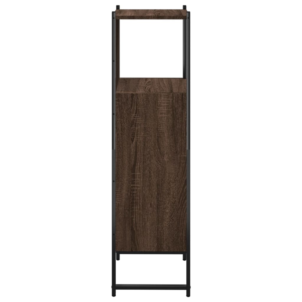 vidaXL Dulap de baie, stejar maro, 33x33x120,5 cm, lemn prelucrat vidaXL Dulap de baie, stejar maro, 33x33x120,5 cm, lemn prelucrat