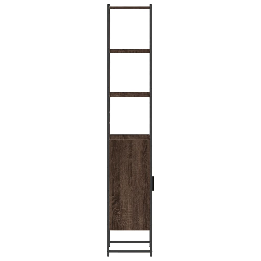 vidaXL Dulap de baie, stejar maro, 33x33x185,5 cm, lemn prelucrat vidaXL Dulap de baie, stejar maro, 33x33x185,5 cm, lemn prelucrat