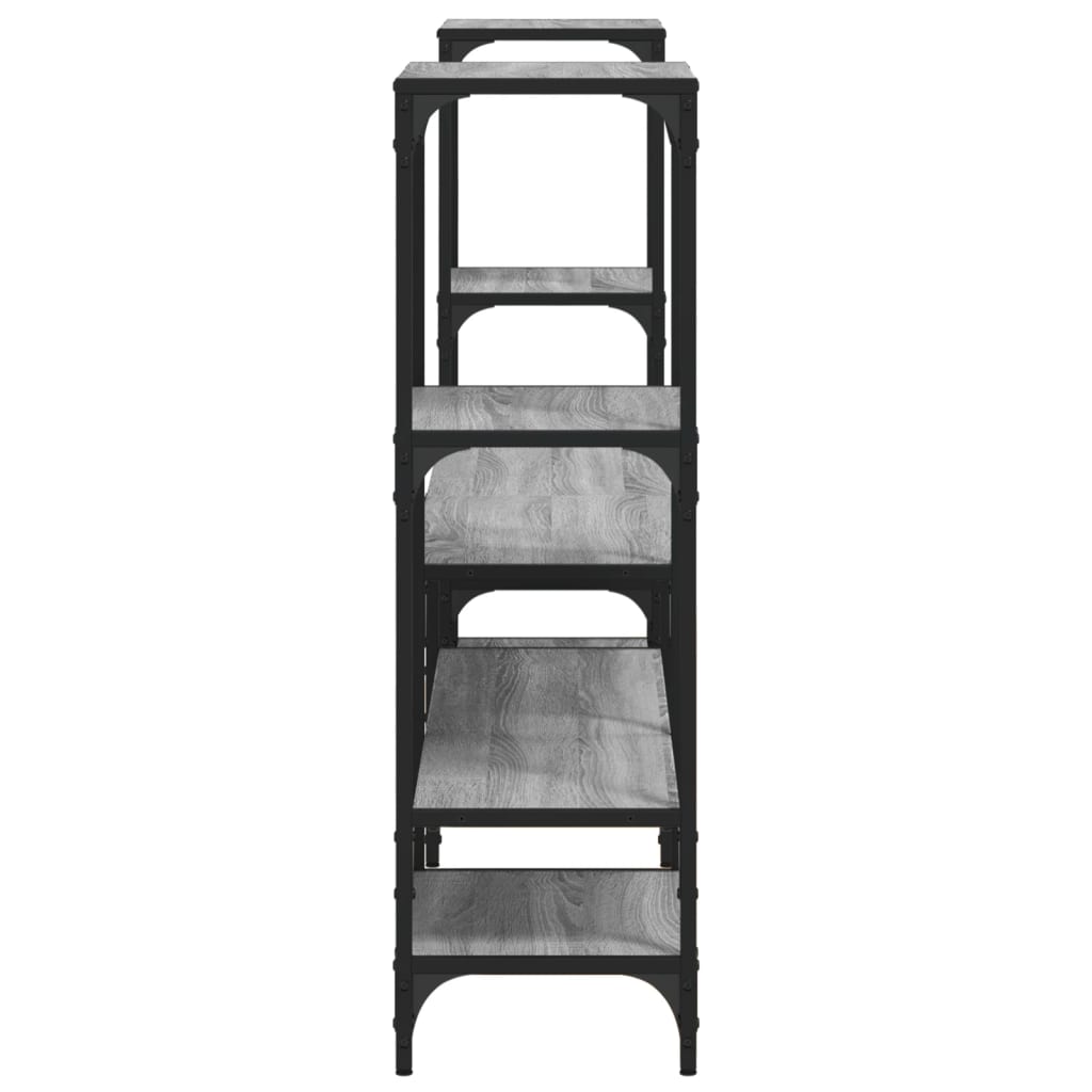 vidaXL Comodă TV, gri sonoma, 206,5x28,5x95 cm, lemn compozit vidaXL Comodă TV, gri sonoma, 206,5x28,5x95 cm, lemn compozit