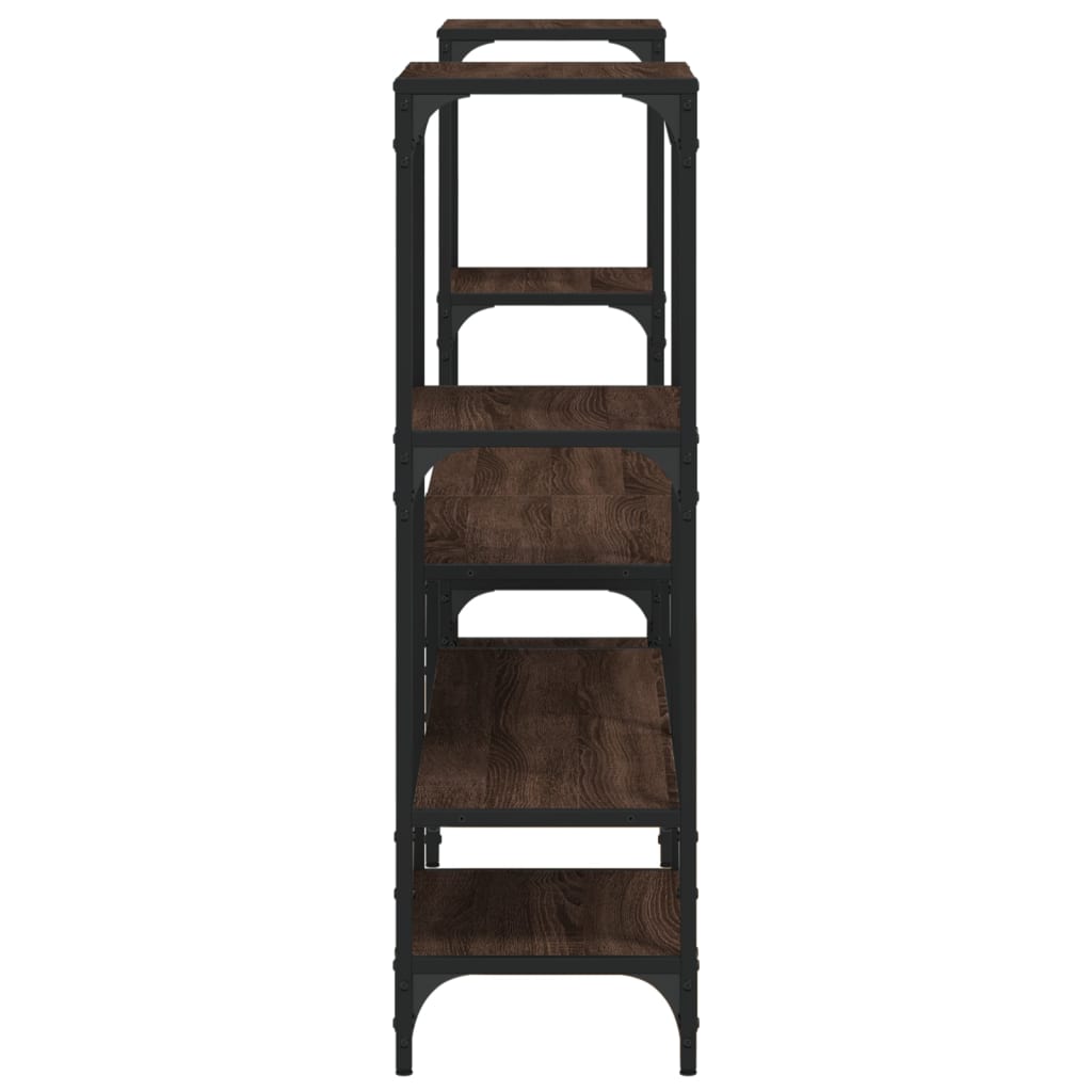 vidaXL Dulap TV, stejar maro, 206,5x28,5x95 cm, lemn prelucrat vidaXL Dulap TV, stejar maro, 206,5x28,5x95 cm, lemn prelucrat
