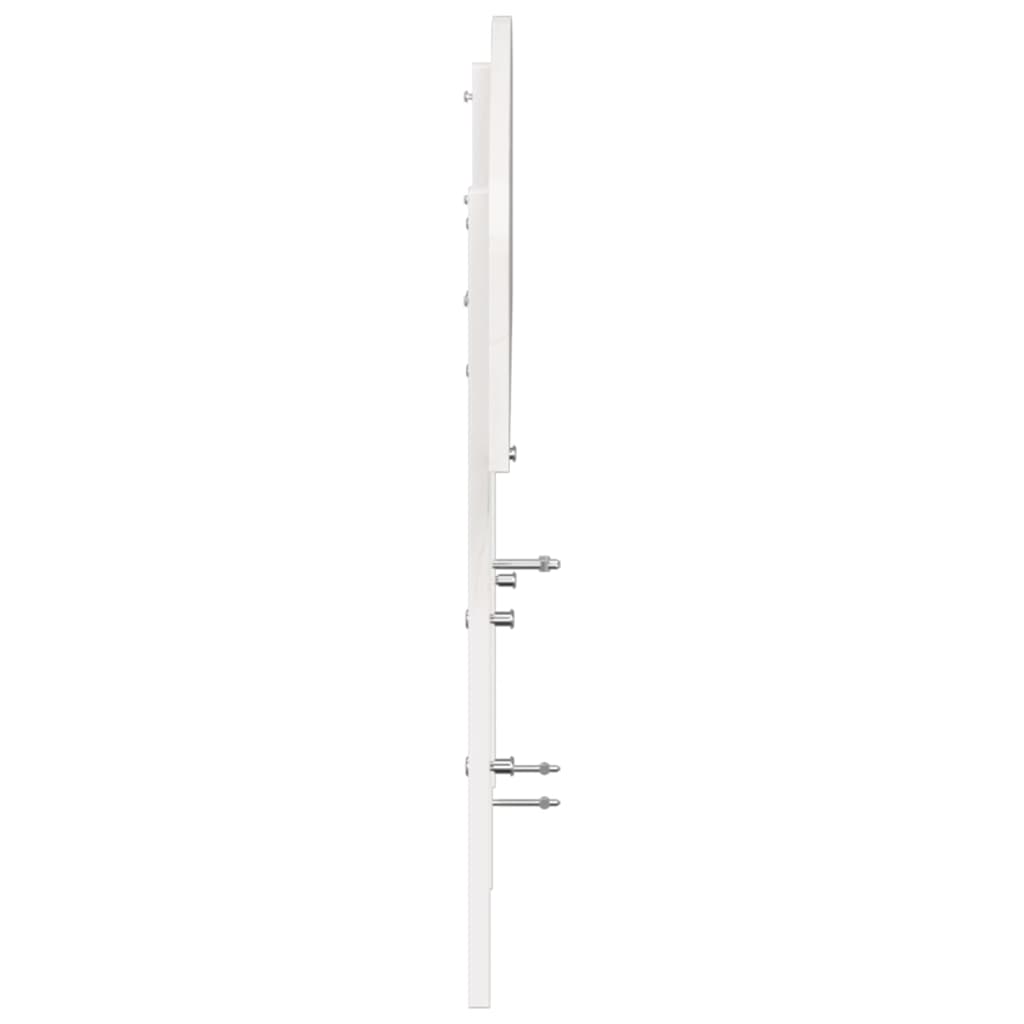 vidaXL Tăblie de pat, alb, 180 cm, lemn masiv de pin vidaXL Tăblie de pat, alb, 180 cm, lemn masiv de pin