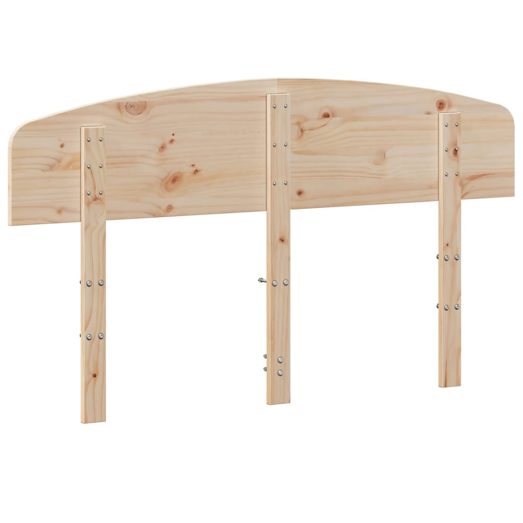 vidaXL Tăblie de pat, 140 cm, lemn masiv de pin