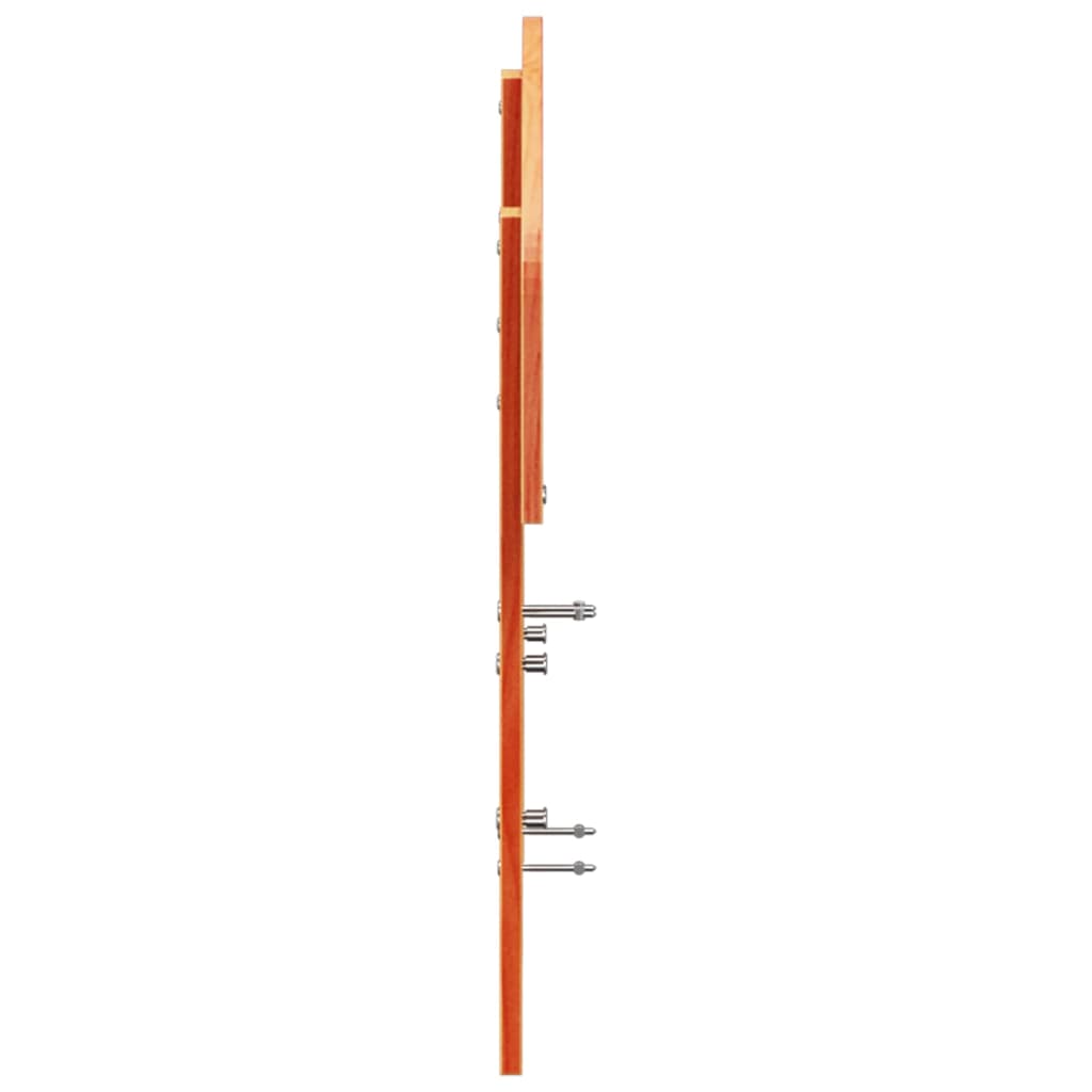 vidaXL Tăblie de pat, maro ceruit, 135 cm, lemn masiv de pin