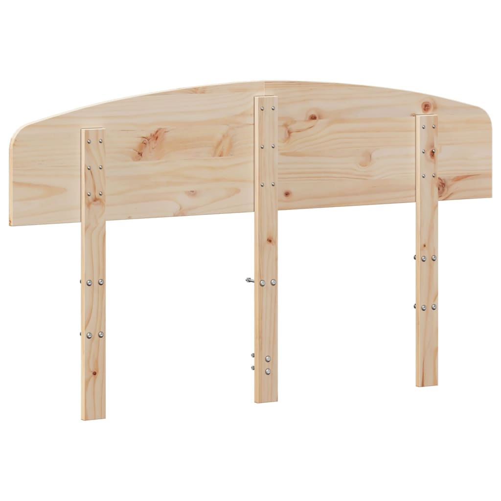 vidaXL Tăblie de pat, 120 cm, lemn masiv de pin