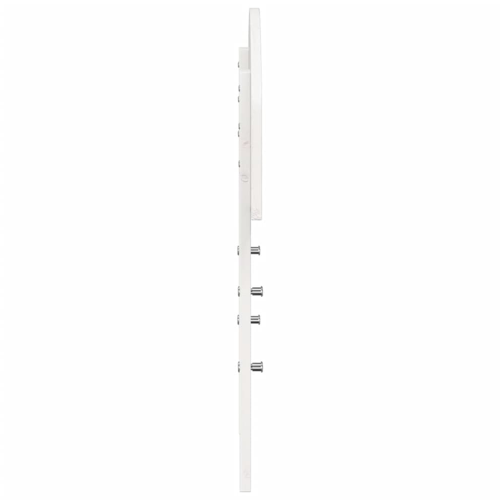 vidaXL Tăblie de pat, alb, 90 cm, lemn masiv de pin vidaXL Tăblie de pat, alb, 90 cm, lemn masiv de pin