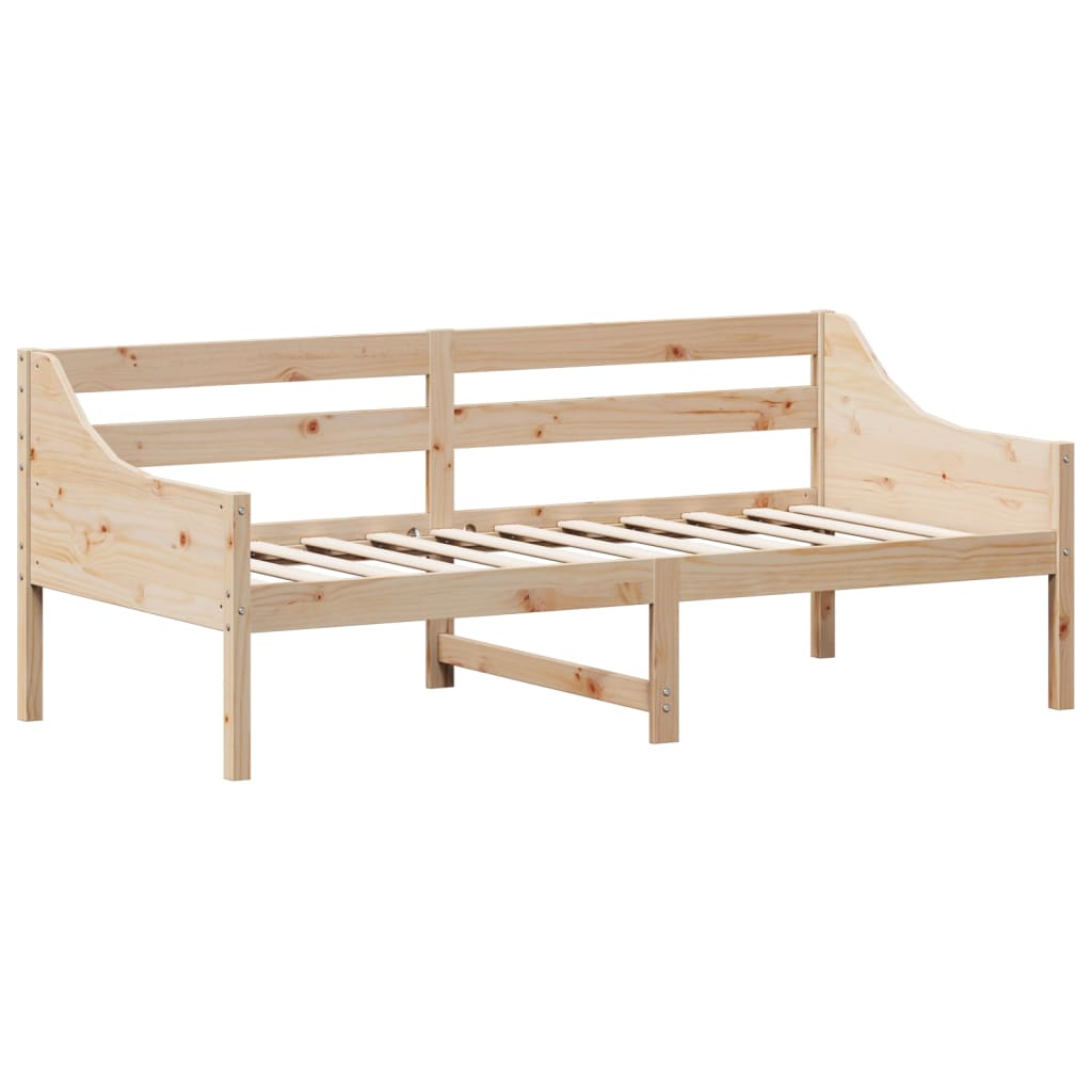 vidaXL Pat de zi fără saltea, 90x190 cm, lemn masiv de pin