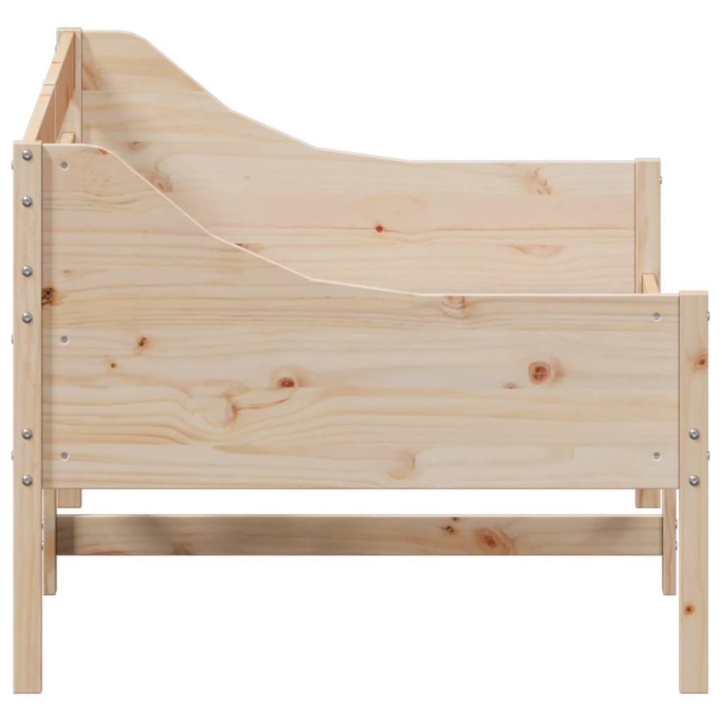 vidaXL Pat de zi fără saltea, 90x190 cm, lemn masiv de pin