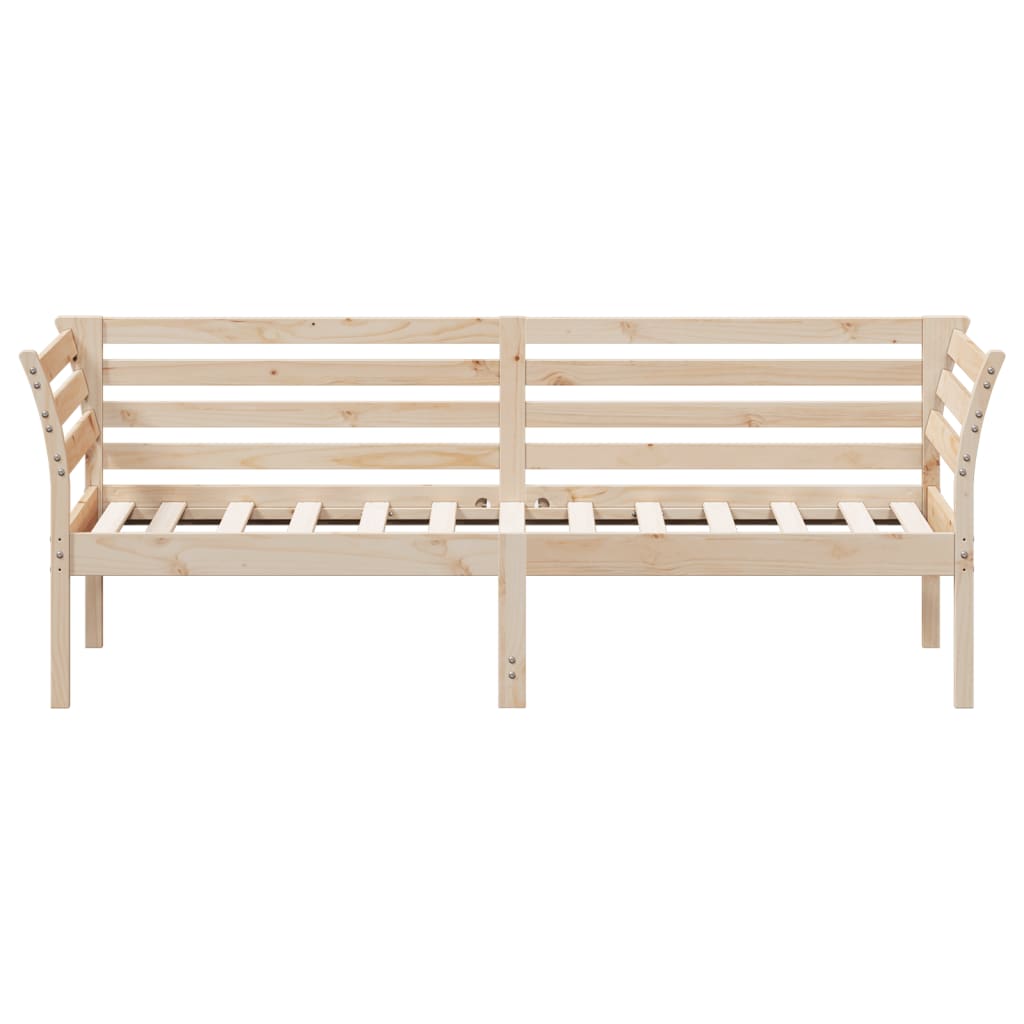 vidaXL Pat de zi fără saltea, 90x190 cm, lemn masiv de pin