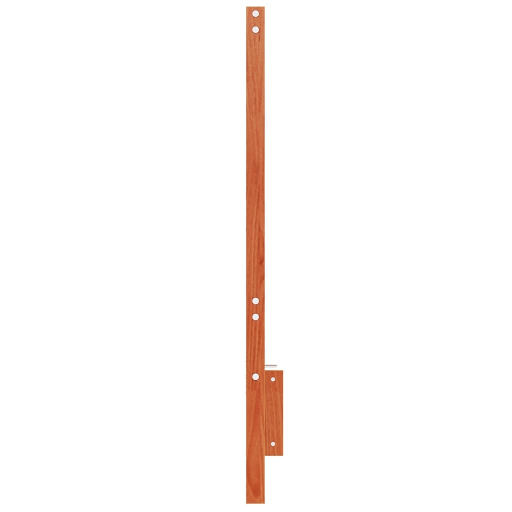vidaXL Tăblie de pat, maro ceruit, 135 cm, lemn masiv de pin vidaXL Tăblie de pat, maro ceruit, 135 cm, lemn masiv de pin