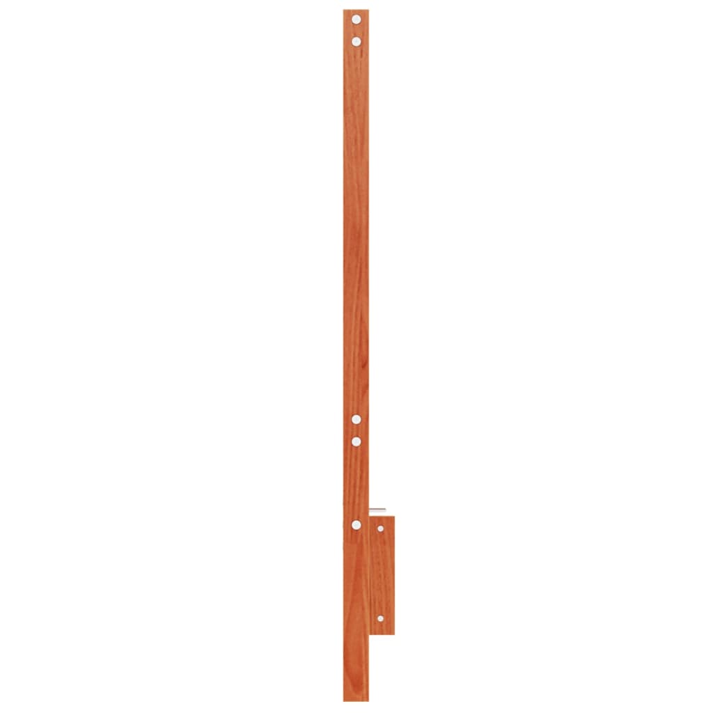 vidaXL Tăblie de pat, maro ceruit, 150 cm, lemn masiv de pin