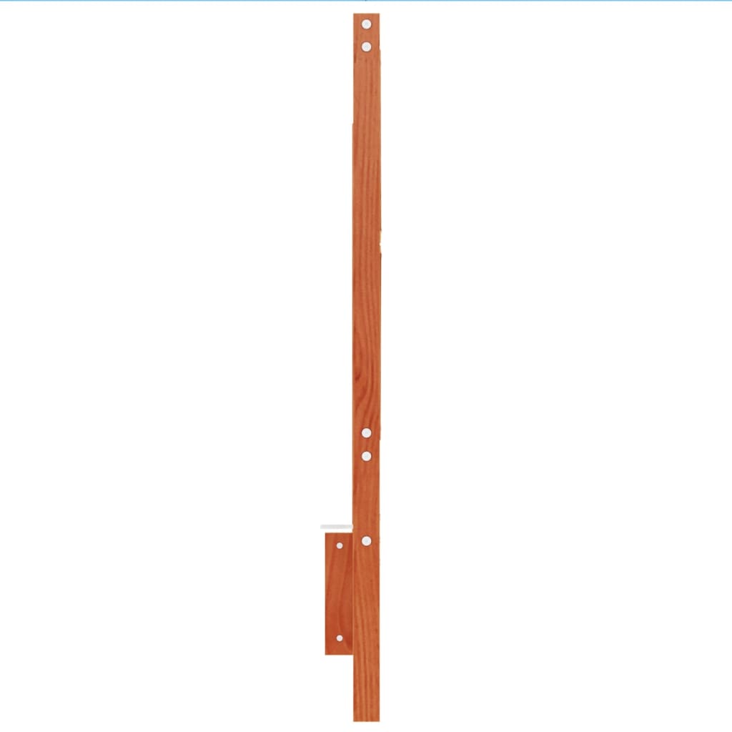 vidaXL Tăblie de pat, maro ceruit, 160 cm, lemn masiv de pin