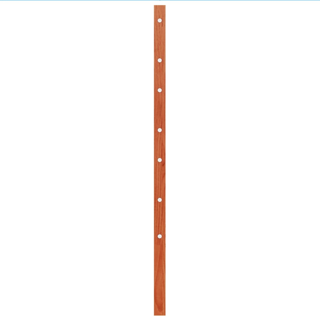 vidaXL Tăblie de pat, maro ceruit, 100 cm, lemn masiv de pin