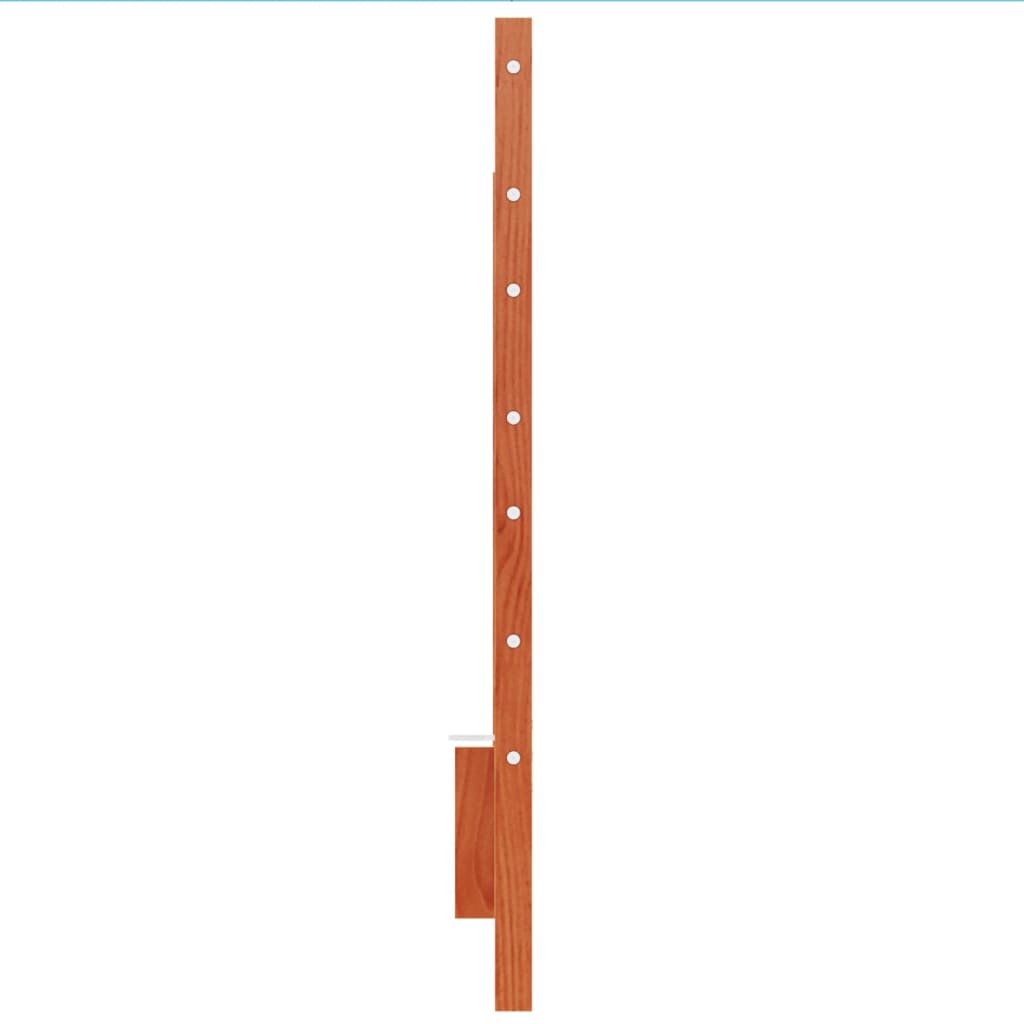 vidaXL Tăblie de pat, maro ceruit, 180 cm, lemn masiv de pin