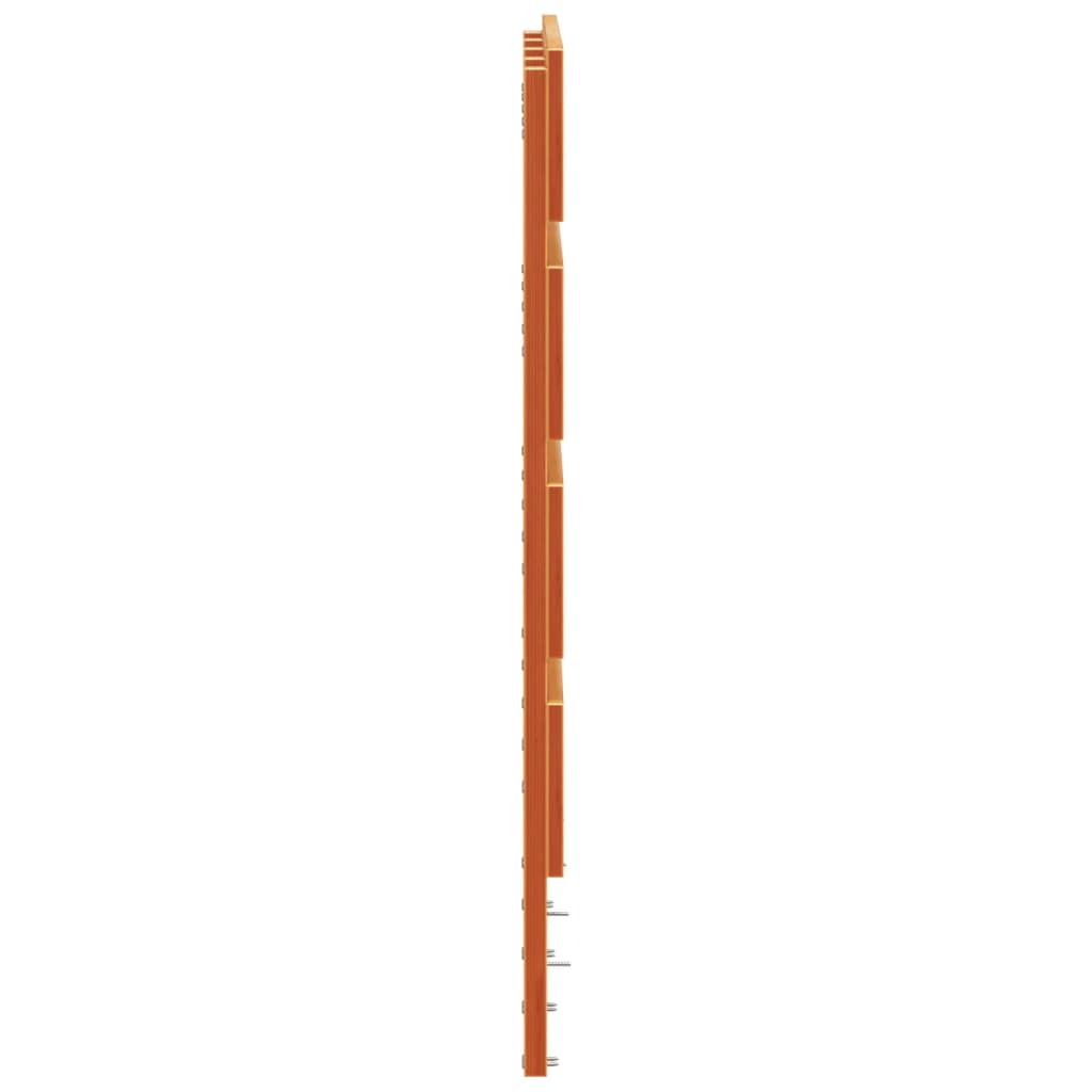 vidaXL Tăblie de pat, maro ceruit, 150 cm, lemn masiv de pin