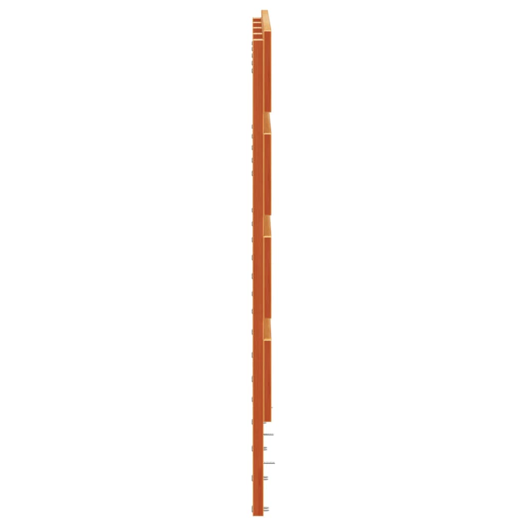 vidaXL Tăblie de pat, maro ceruit, 135 cm, lemn masiv de pin