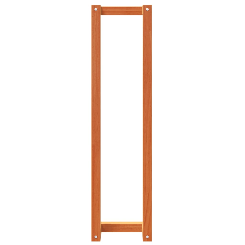 vidaXL Suport prosoape, maro ceruit, 23x18x90 cm, lemn masiv pin