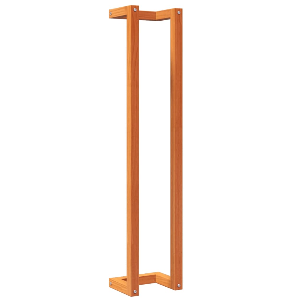 vidaXL Suport prosoape, maro ceruit, 23x18x110 cm, lemn masiv pin