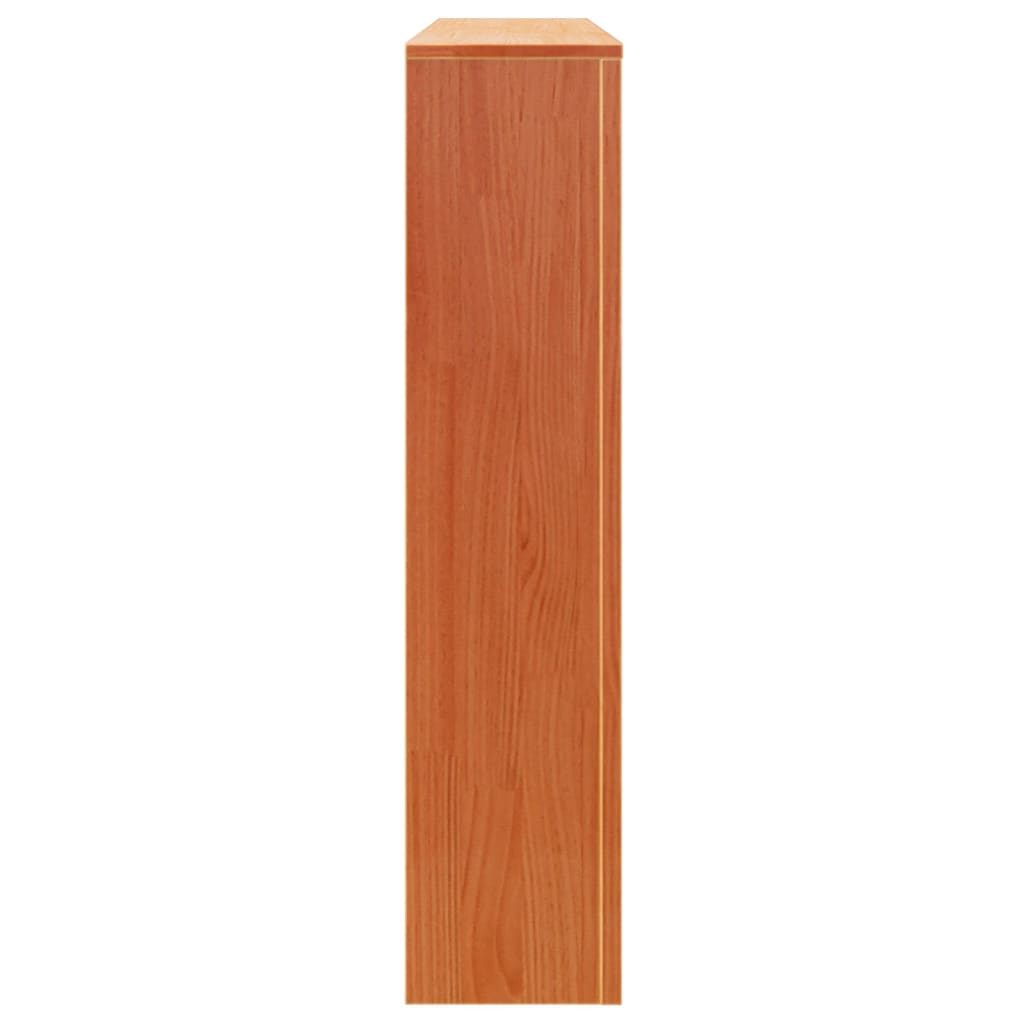 vidaXL Mască pentru calorifer maro ceruit 108,5x19x84cm lemn masiv pin