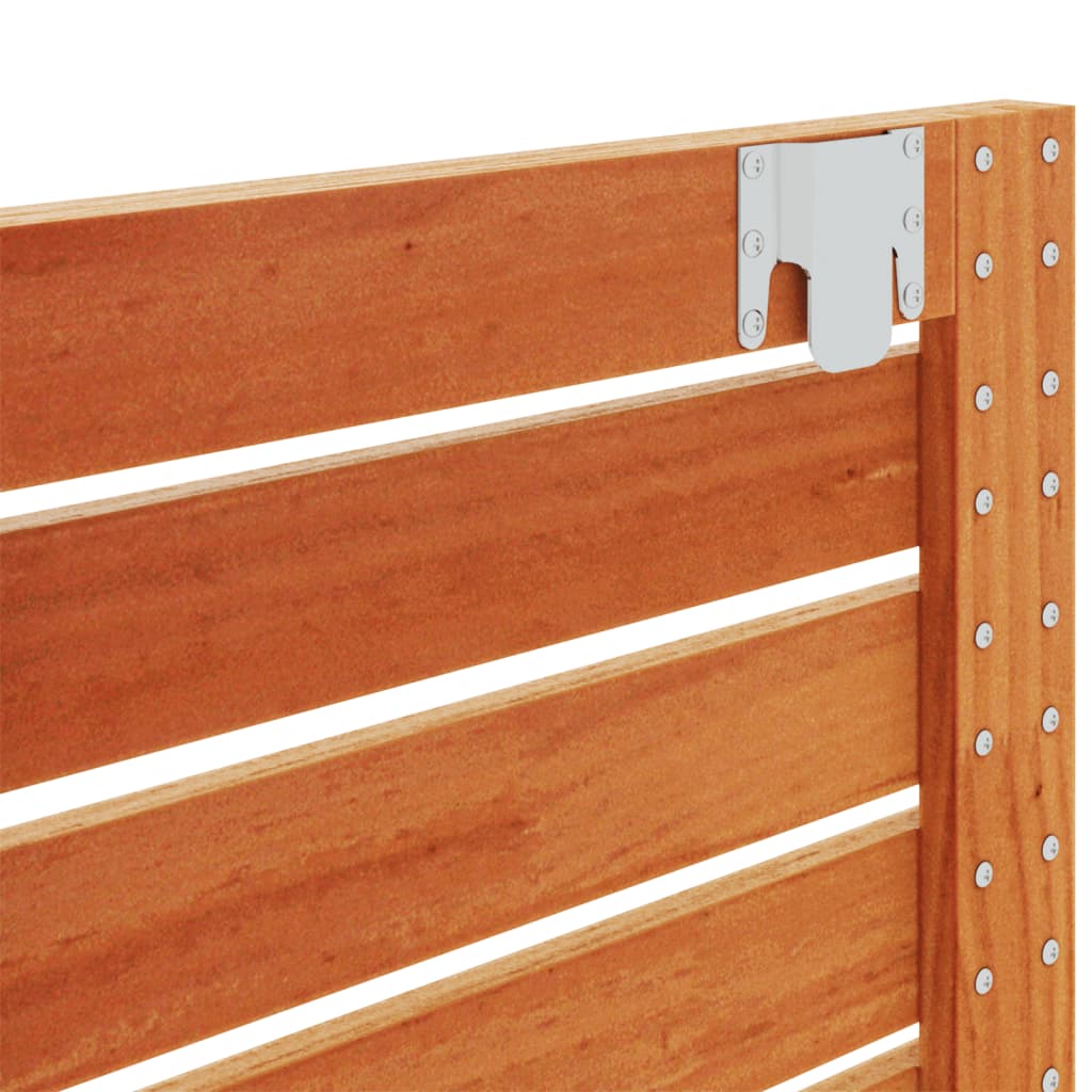 vidaXL Tăblie de pat pentru perete, 166x3x63 cm, lemn masiv de pin
