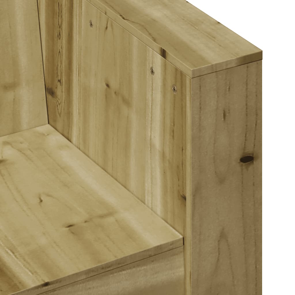 vidaXL Canapea de grădină, 79x60x62 cm, lemn masiv pin impregnat vidaXL Canapea de grădină, 79x60x62 cm, lemn masiv pin impregnat