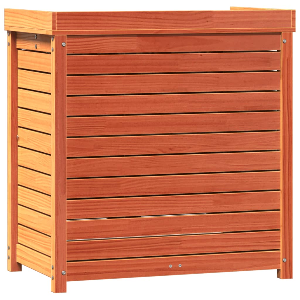 vidaXL Masă de plantare cu rafturi maro 82,5x50x86,5 cm lemn masiv pin vidaXL Masă de plantare cu rafturi maro 82,5x50x86,5 cm lemn masiv pin