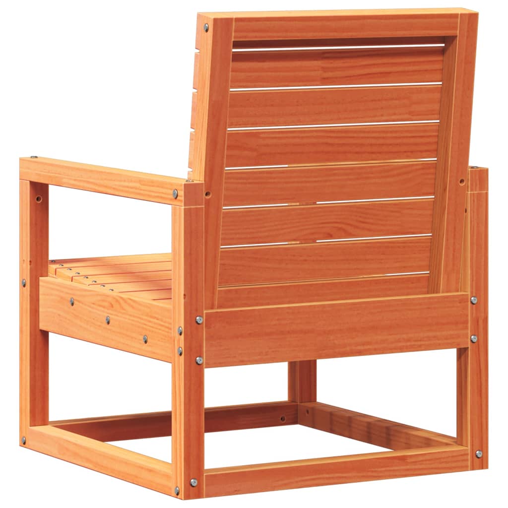 vidaXL Set mobilier grădină, 3 piese, maro ceruit, lemn masiv pin vidaXL Set mobilier grădină, 3 piese, maro ceruit, lemn masiv pin
