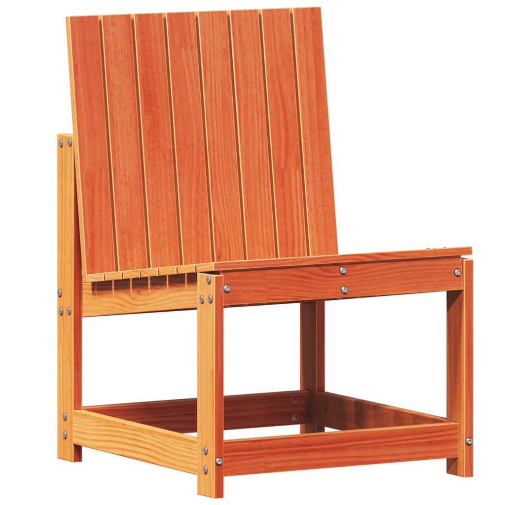 vidaXL Set mobilier grădină, 3 piese, maro ceruit, lemn masiv pin vidaXL Set mobilier grădină, 3 piese, maro ceruit, lemn masiv pin