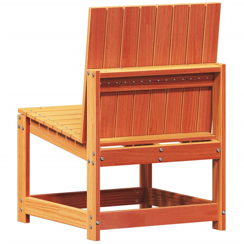 vidaXL Set mobilier grădină, 3 piese, maro ceruit, lemn masiv pin vidaXL Set mobilier grădină, 3 piese, maro ceruit, lemn masiv pin