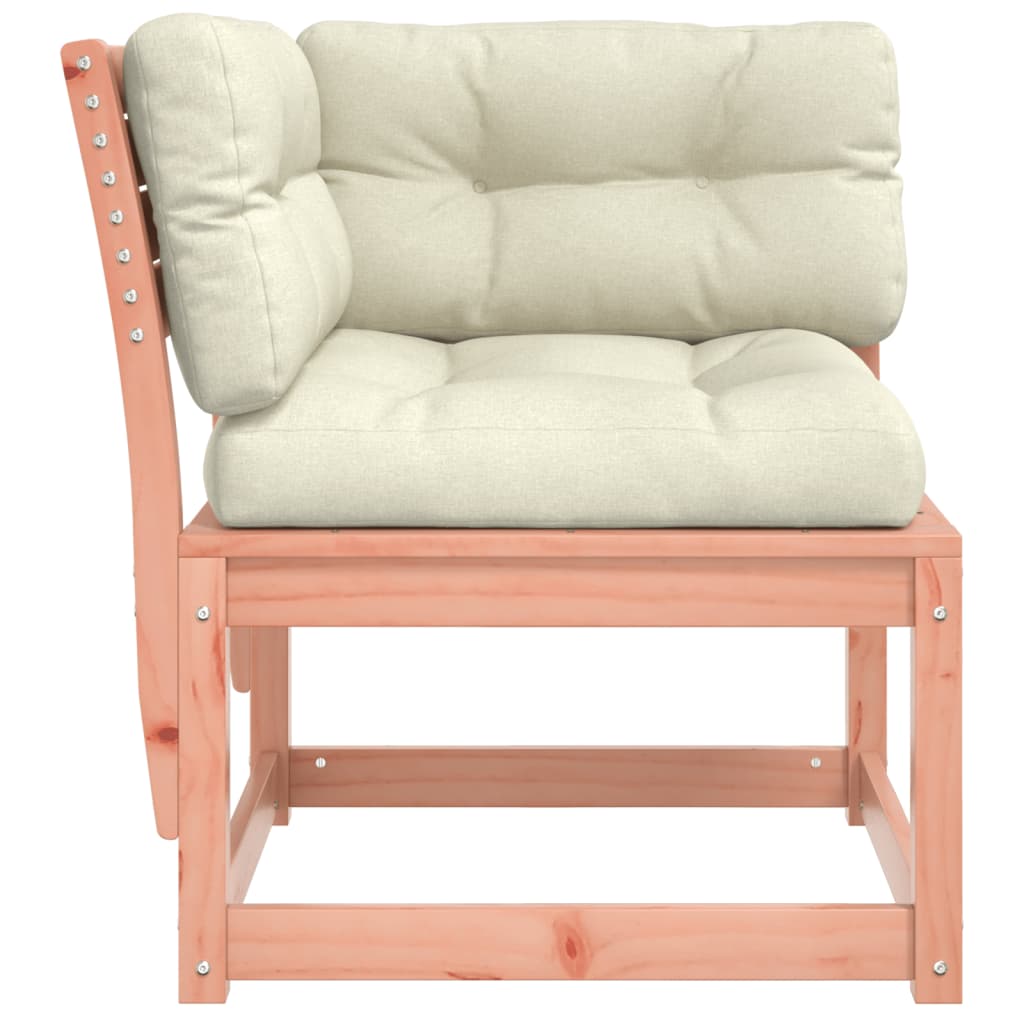 vidaXL Canapea colț de grădină cu perne 73x73x78cm lemn masiv douglas