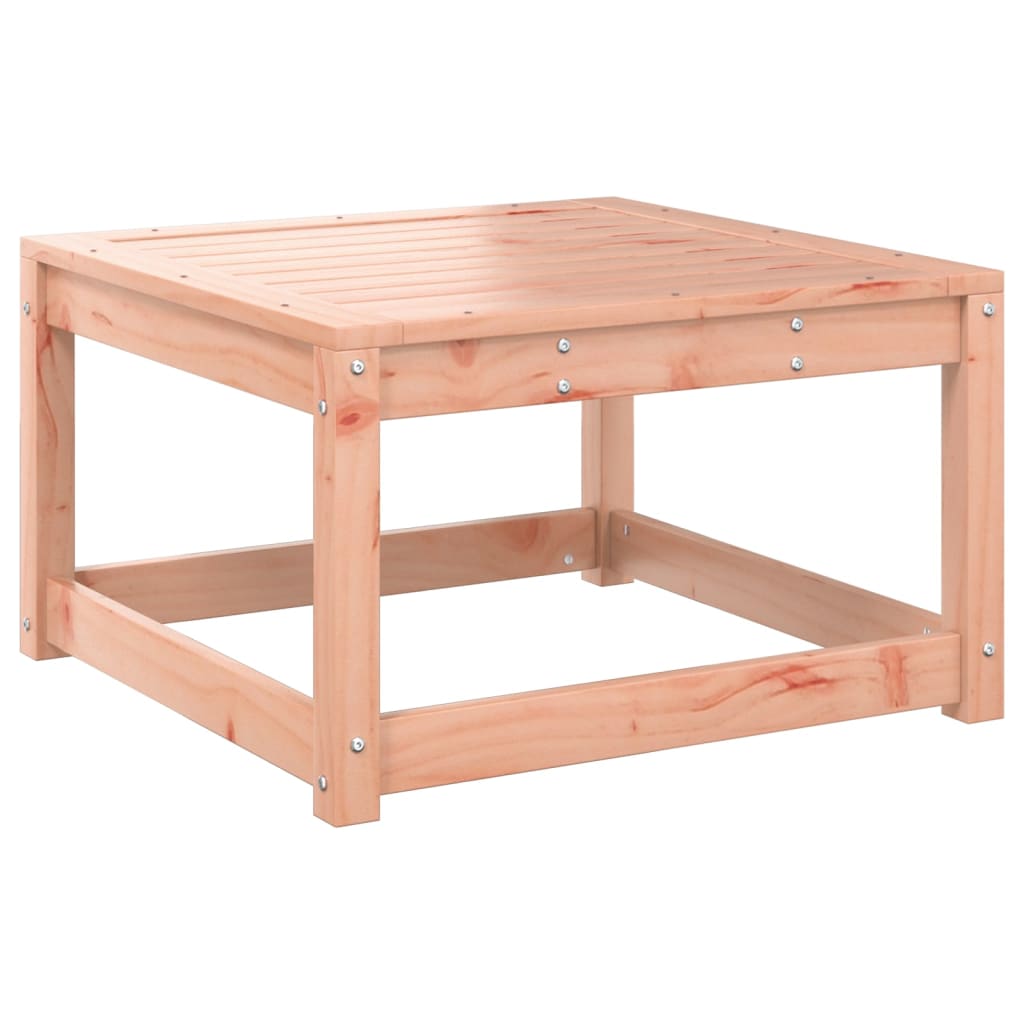 vidaXL Taburet de grădină cu perne, lemn masiv douglas