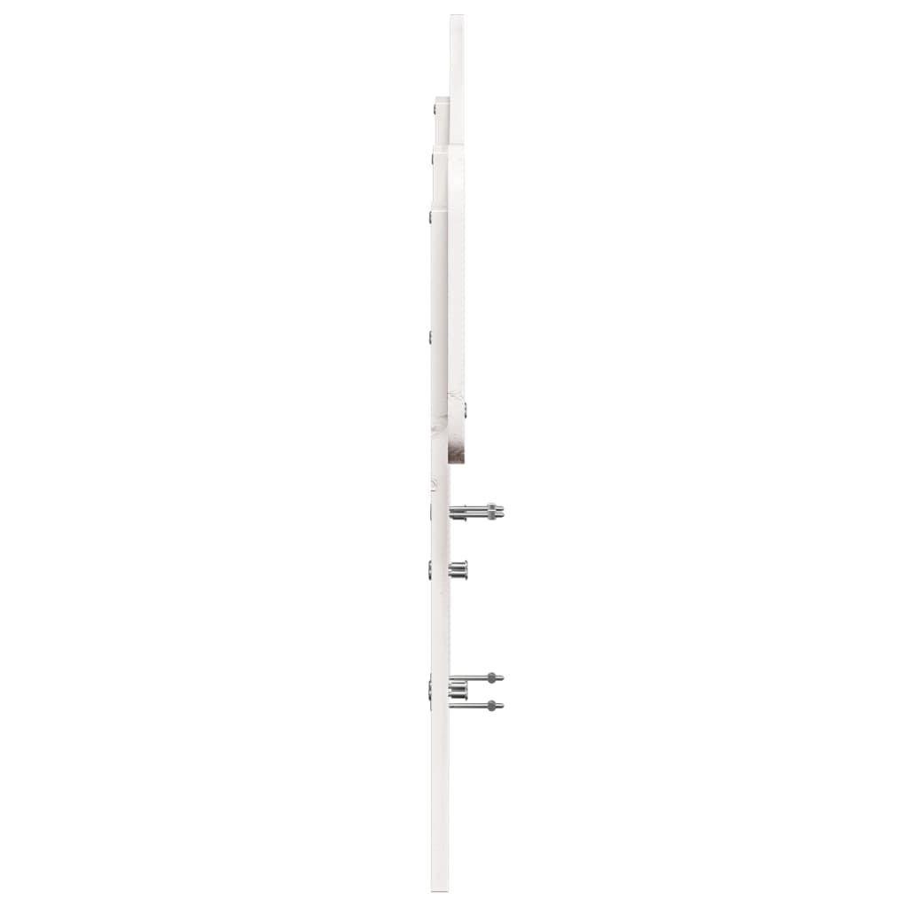 vidaXL Tăblie de pat, alb, 135 cm, lemn masiv de pin vidaXL Tăblie de pat, alb, 135 cm, lemn masiv de pin