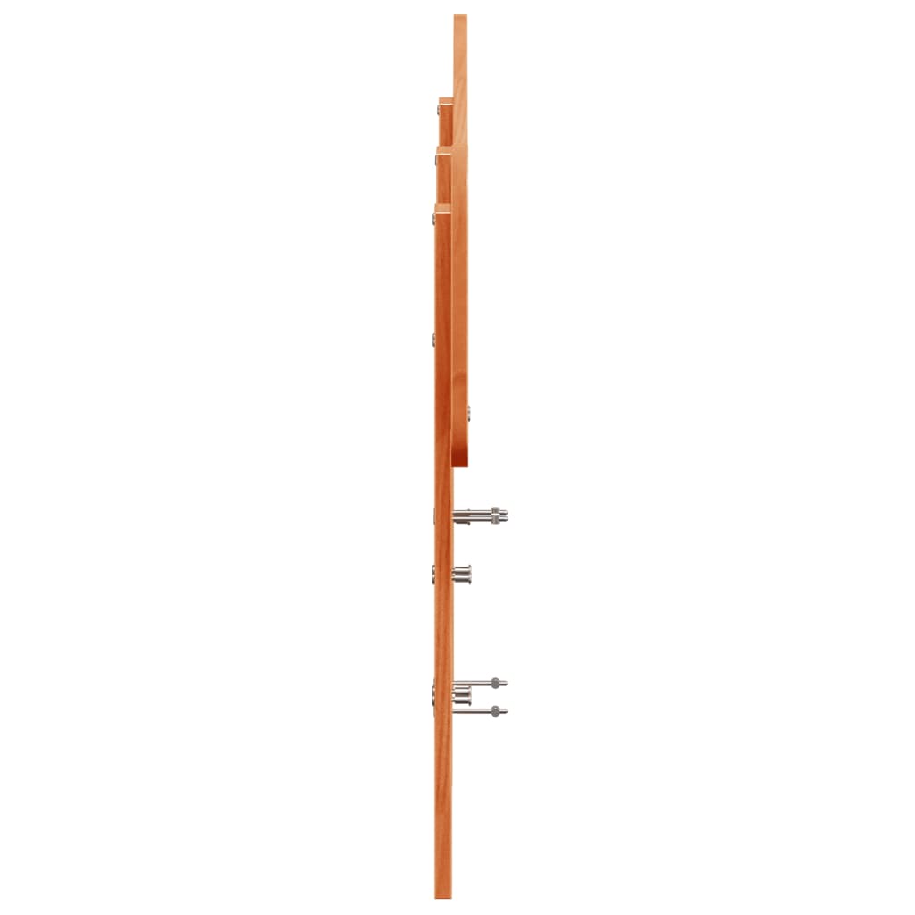 vidaXL Tăblie de pat, maro ceruit, 135 cm, lemn masiv de pin