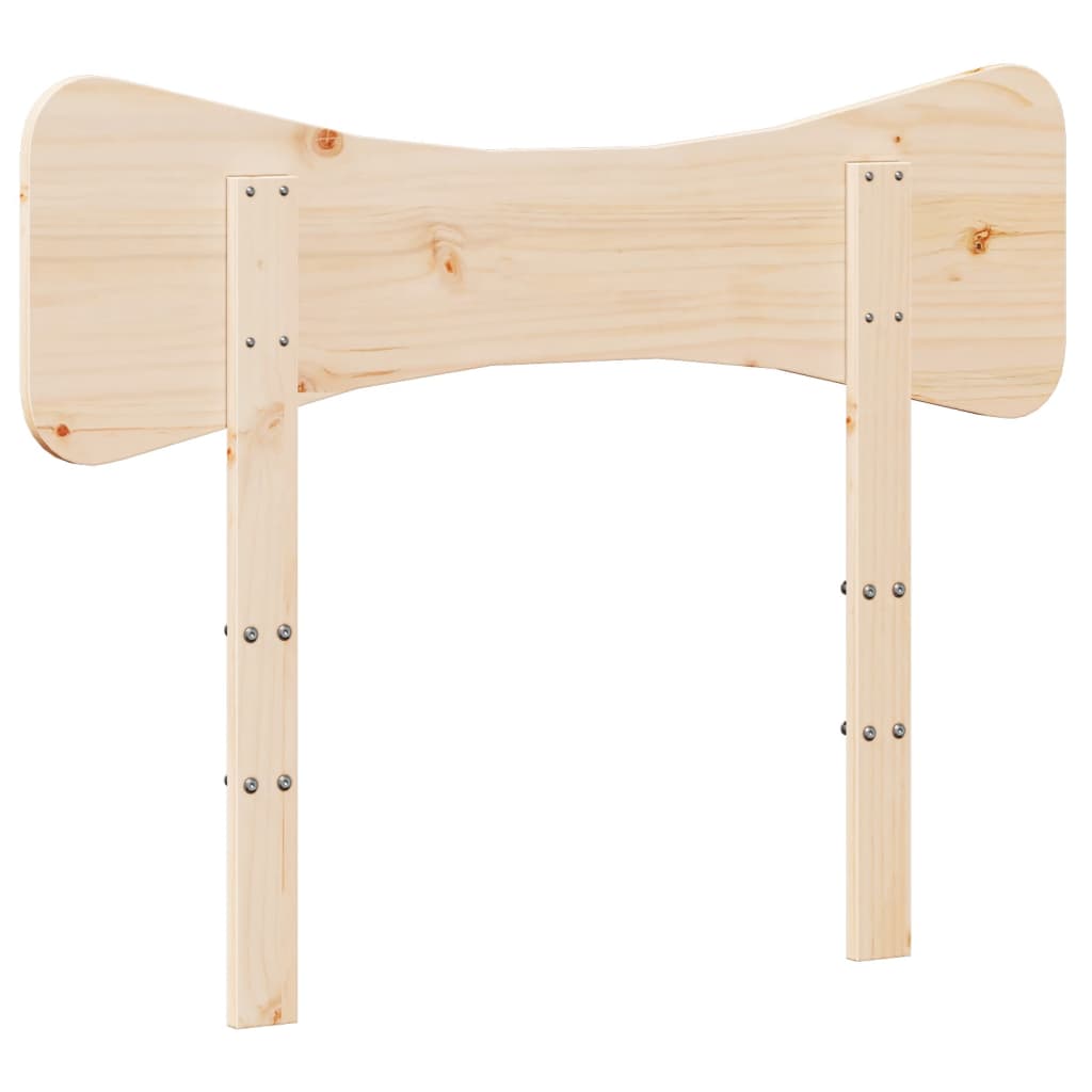 vidaXL Tăblie de pat, 90 cm, lemn masiv de pin